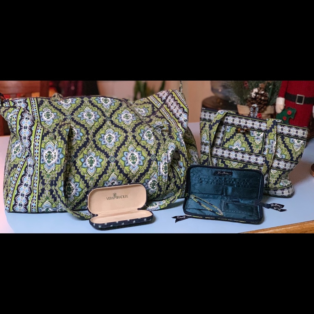 Vera Bradley travel set